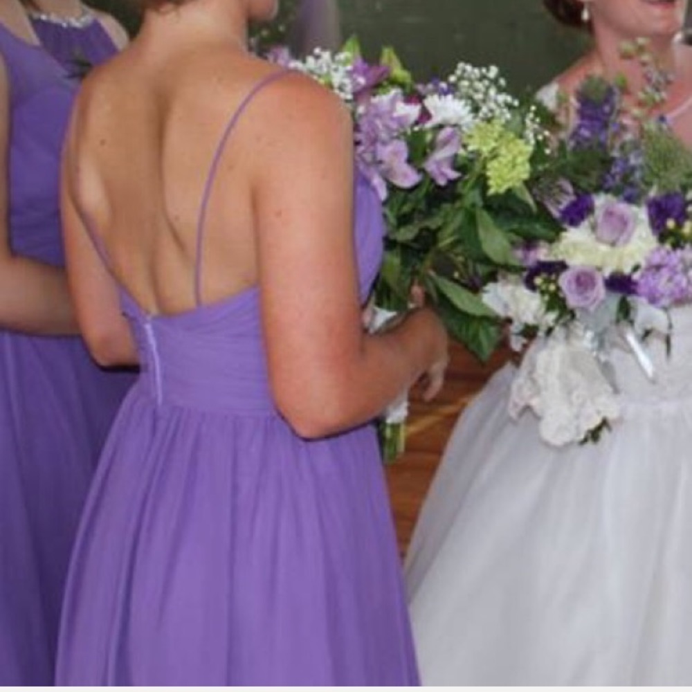 Alfred Angelo purple cocktail dress - Picture 4 of 4