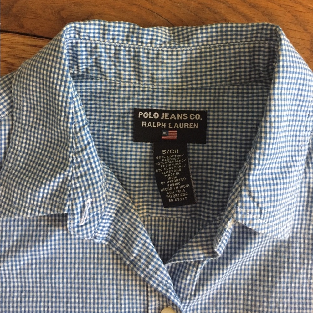 Ralph Lauren Gingham Camp-style Shirt