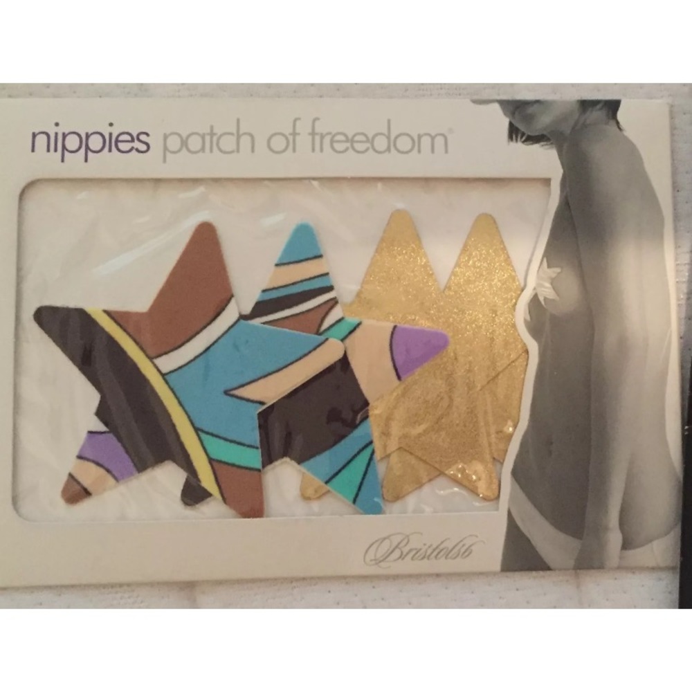 Nippies Patch of Freedom Bristols 6 Nipple Covers