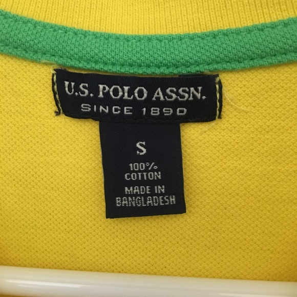 Yellow polo shirt - Picture 2 of 2
