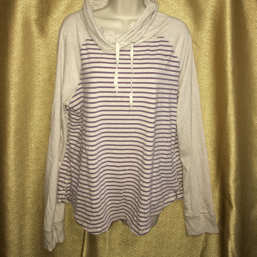Purple/Cream Carhartt long sleeve sweater