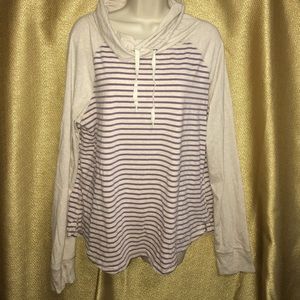 Purple/Cream Carhartt long sleeve sweater