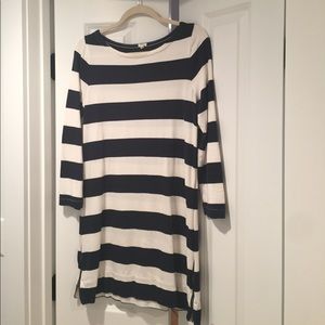 J.Crew Navy Striped Tunic/Dress.
