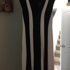 Venus black and beige dress