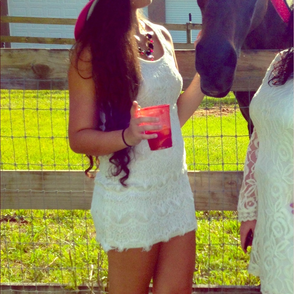 Beautiful white dress
