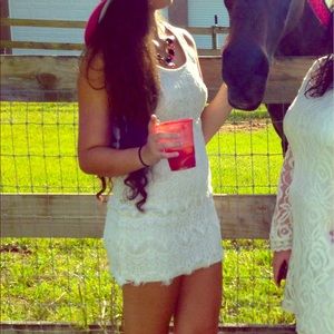 Beautiful white dress