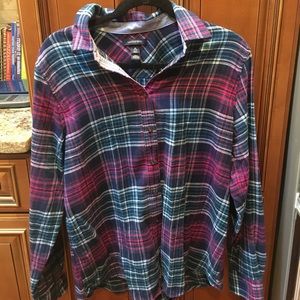 Lands' end flannel