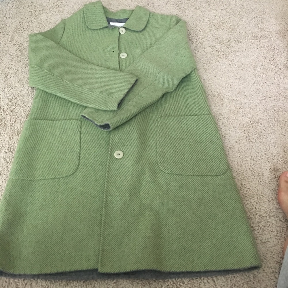 Cashmere and wool coat