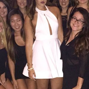 White boutique dress