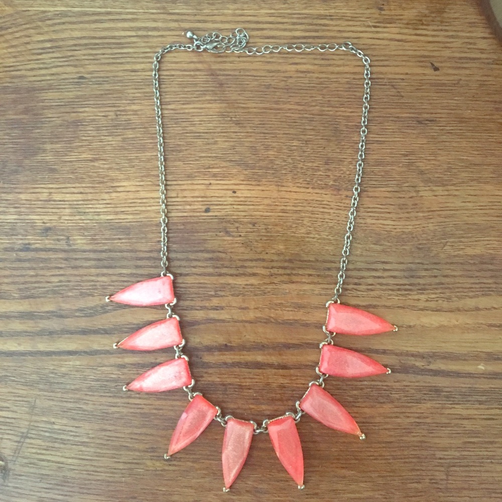 Fun pink necklace!