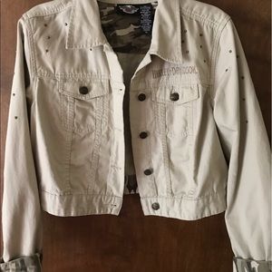 Harley Davidson tan coat