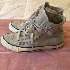Converse suede high tops