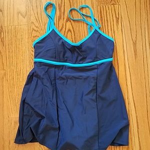 New dresskini one piece underwire bathing suit