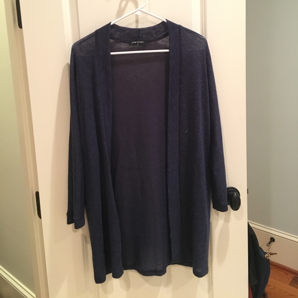 Basic Navy Cardigan