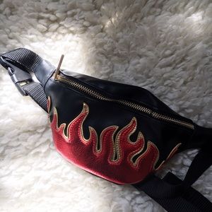 FREE PEOPLE FLAME FANNY PACK