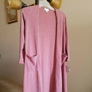 LuLaRoe Dusty Rose Sarah XS