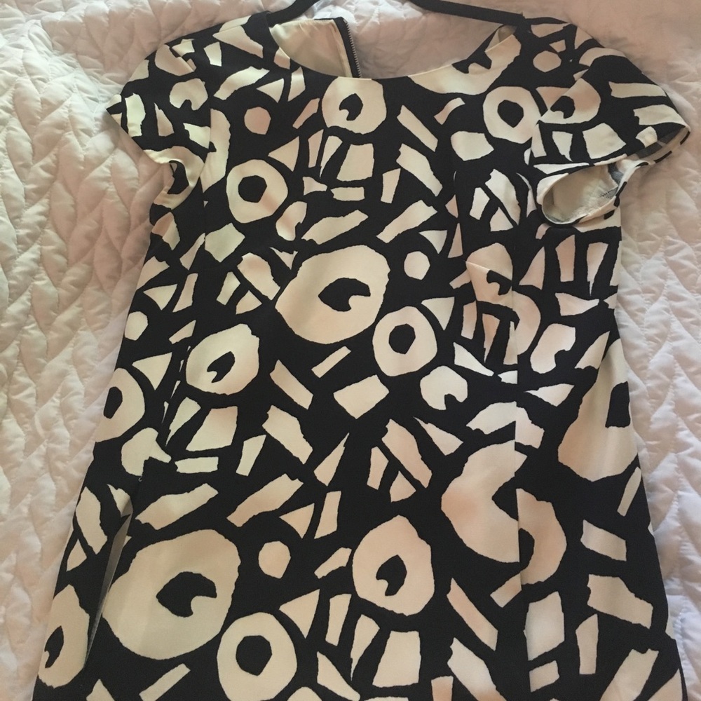 Ann Taylor Geometric work dress