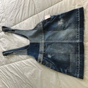 "Patchwork Blues One Piece Mini"