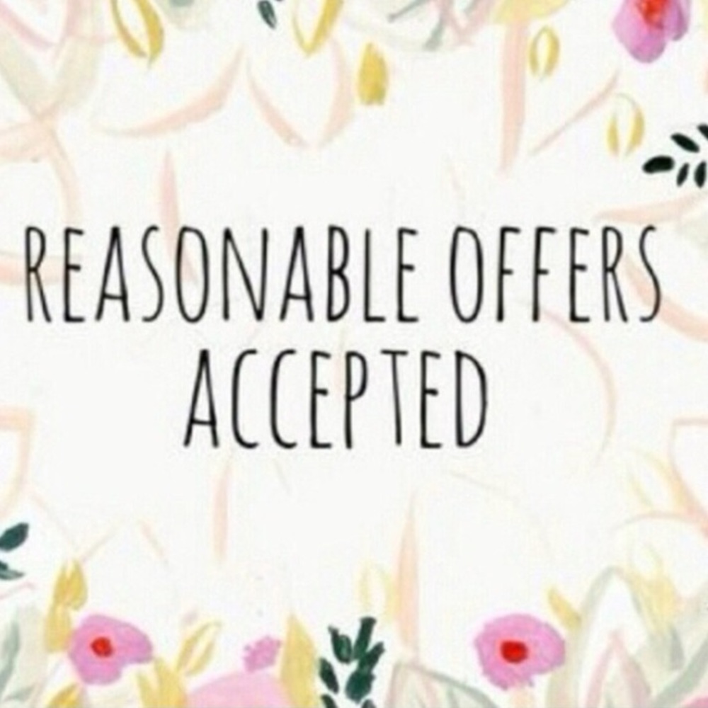 Reasonable offers accepted!!