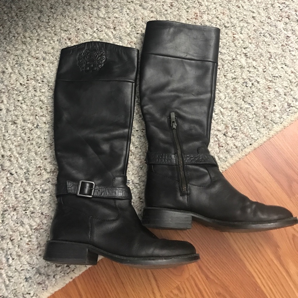 Vince Camuto black boots