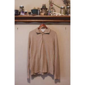 Banana Republic Cotton Quarter Zip