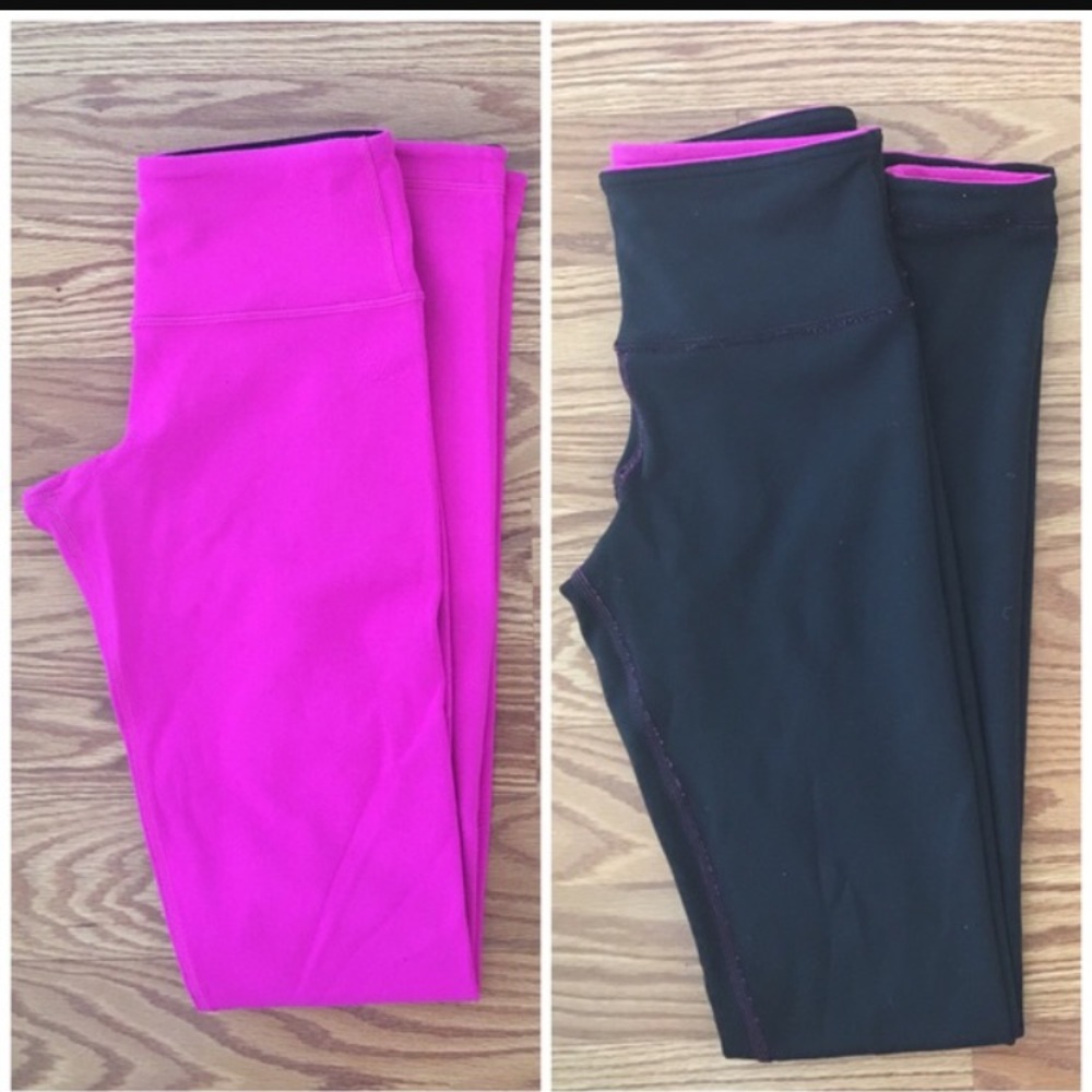 Lululemon reversible crop leggings