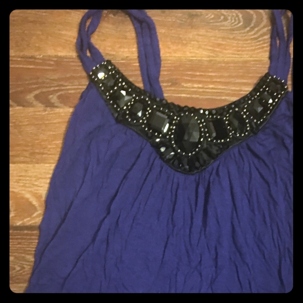 Purple tank top