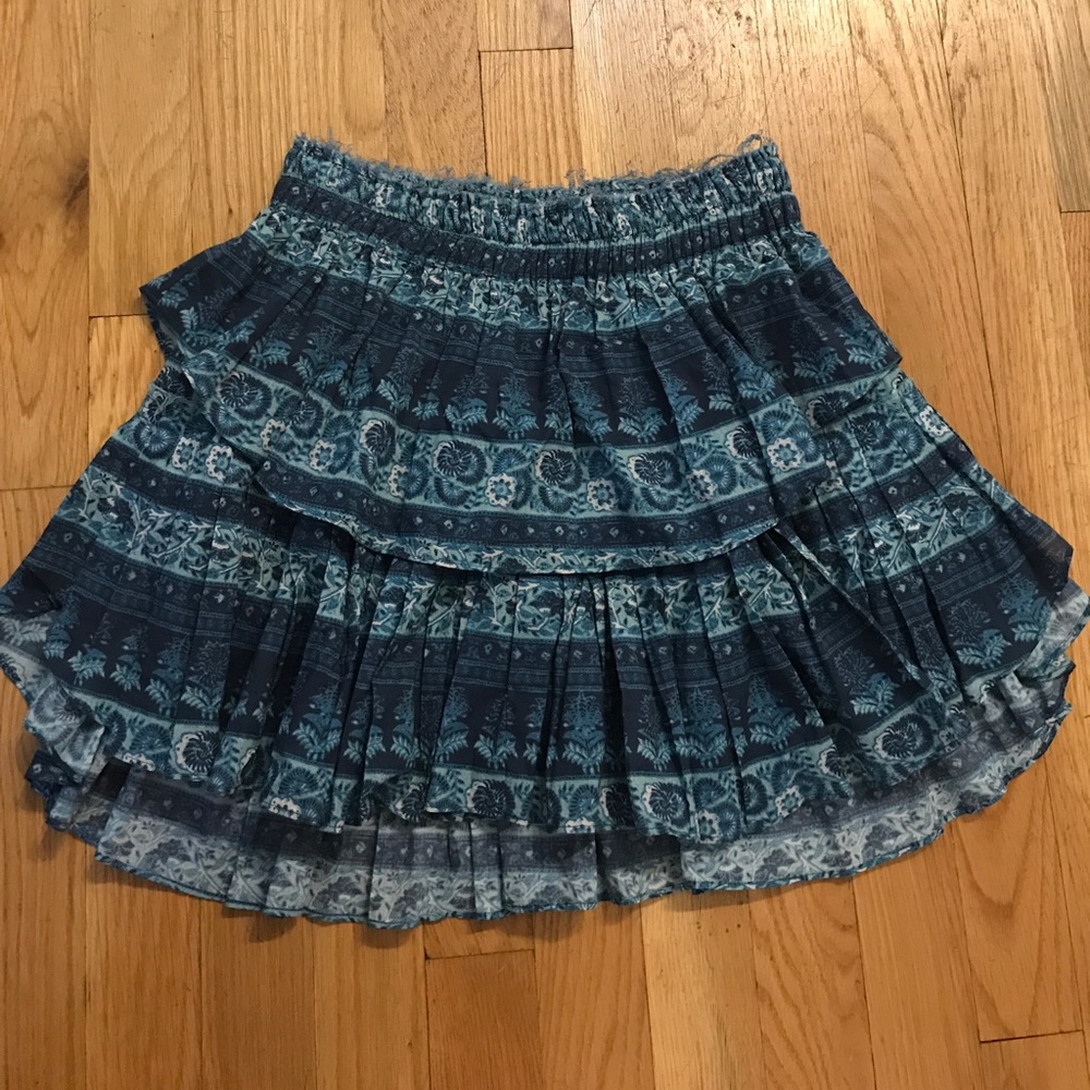 Love Shack Fancy Ruffle Tiered Skirt