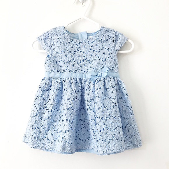 Carter's Other - Carters blue lace dress