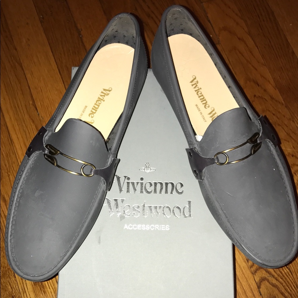Vivienne Westwood Boat Shoe Moccasins Pin Sz 45/12