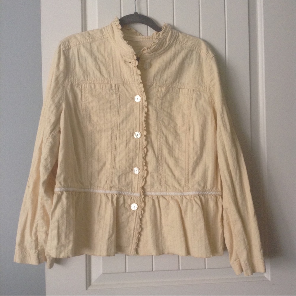 J Jill Buttercup Yellow Jacket