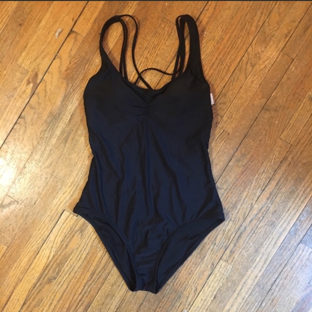 One piece and strappy back