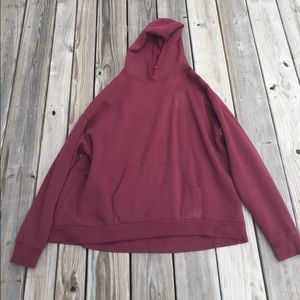 Urban Outfitters Oversized Maroon Hoodie
