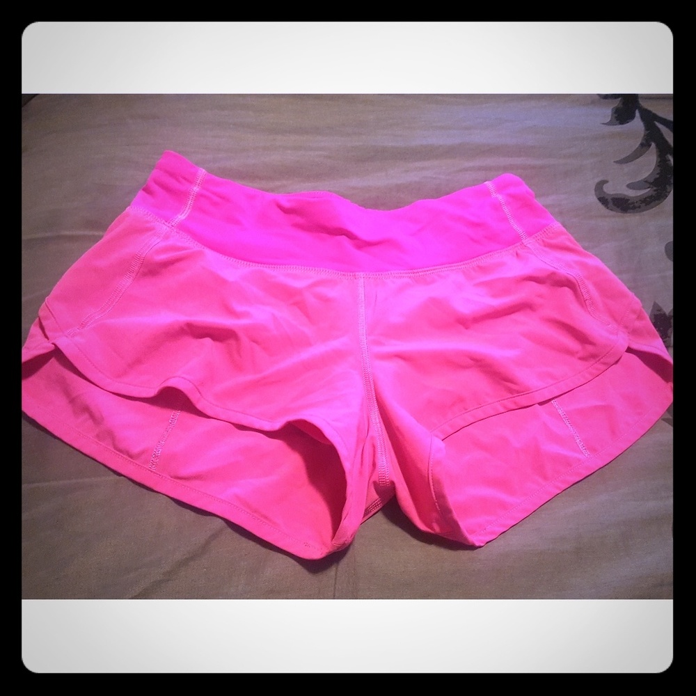 Lululemon Athelica Size 2 Pink Shorts