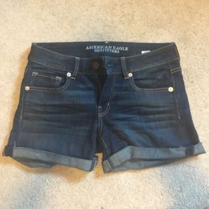 American Eagle midi shorts