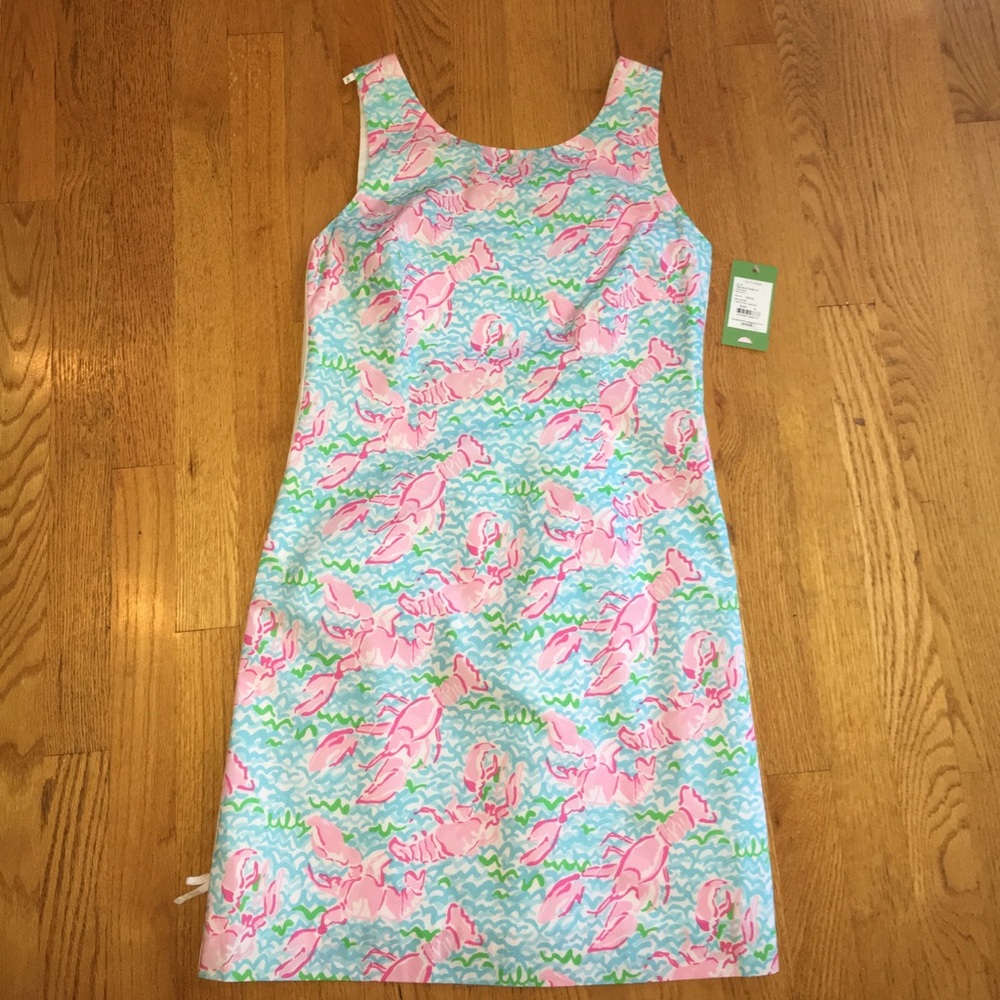 Lilly Pulitzer Lobstah Roll Shift Dress