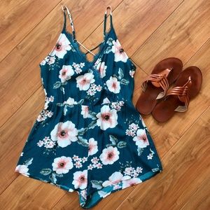 Floral romper