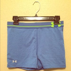 Under armour spandex shorts