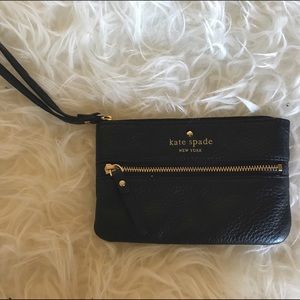 Kate Spade Black Wristlet