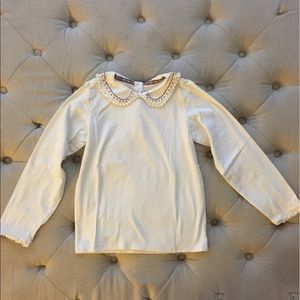 MOVING SALE - Janie & Jack white top size 8