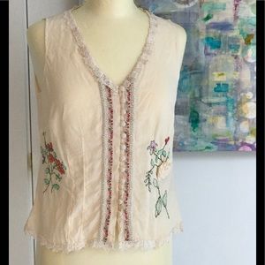 Adorable Floral Embroidery Top - REDUCED!!!