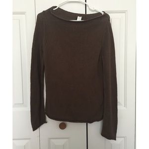 Brown sweater