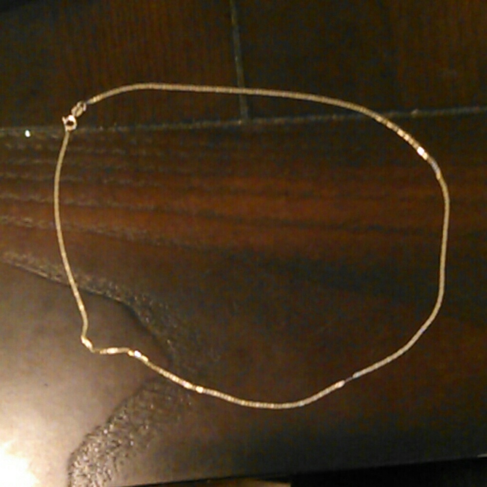 14k solid gold necklace