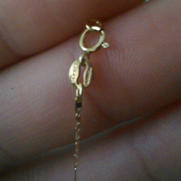 14k solid gold necklace - Picture 2 of 3