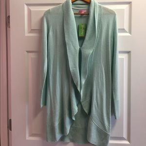 Lilly Pulitzer Lindsay cardigan in whisper blue