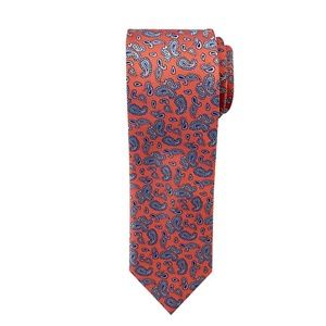 Peach Paisley Tie