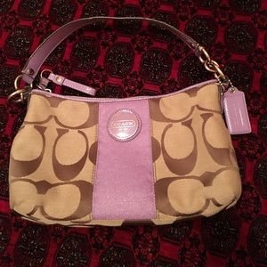 Coach, Authentic Lavender Purple Handbag Purse