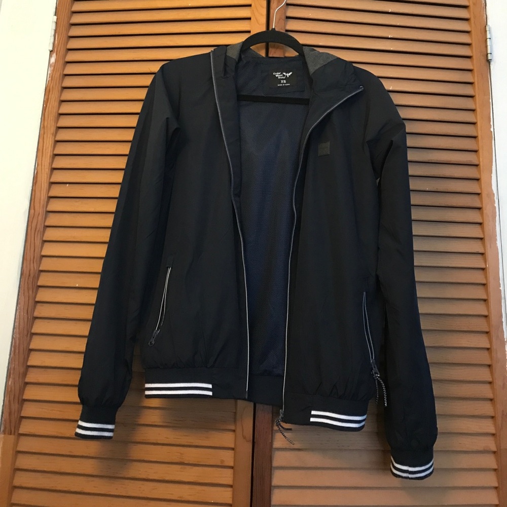 Navy Raincoat