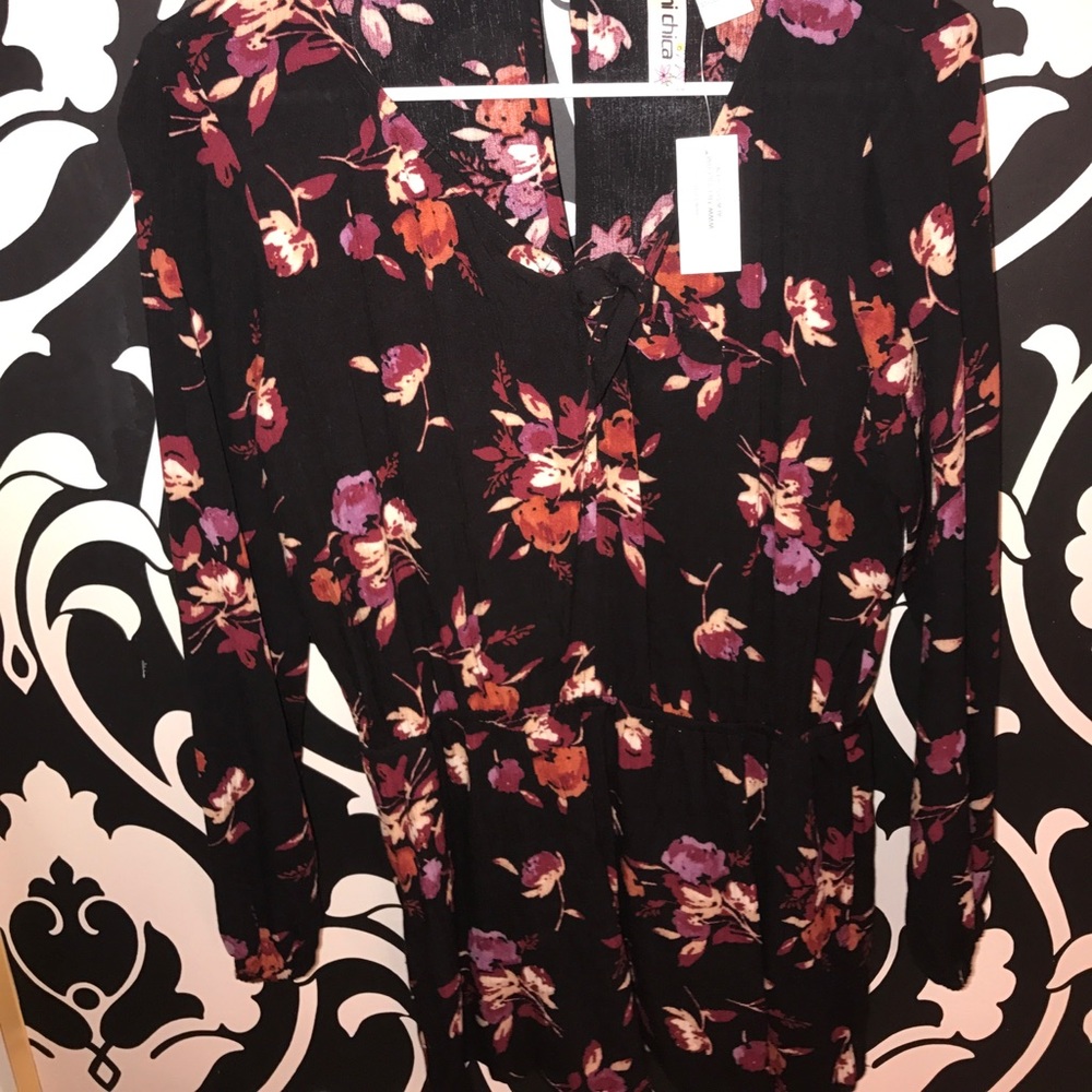 NEW floral romper