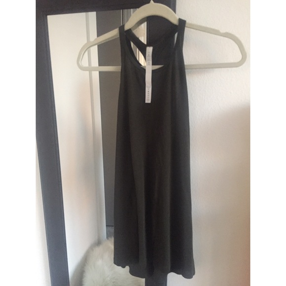 Dark Olive Trapeze Raceback Lululemon Tank - Picture 3 of 5